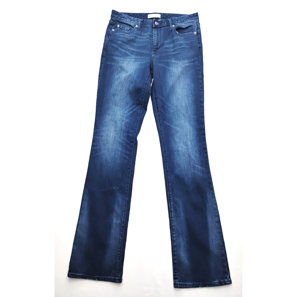 GAP 1969 Women's Perfect Boot Jeans Size 30 Tall Blue Denim (fits 33x36) Bootcut